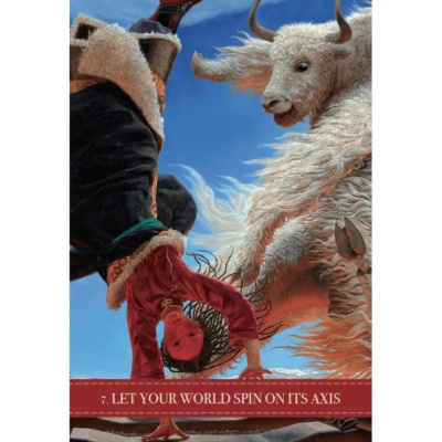 картинка Карты Таро "Pocket Wild Kuan Yin" Blue Angel / Карманное Таро Дикий Гуань Инь от магазина Gamesdealer.ru