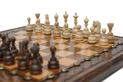 картинка Шахматы + нарды резные "Эндшпиль 1" 40, Simonyan от магазина Gamesdealer.ru