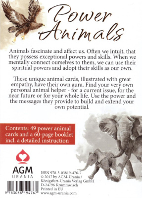 картинка Карты Таро "Power Animal Cards GB" AGM Urania / Сила Животных от магазина Gamesdealer.ru