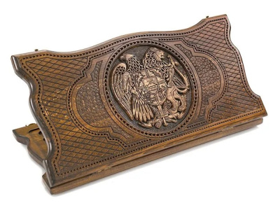 Нарды резные "Герб Армении 4" 60, Ustyan