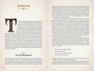 картинка Карты Таро "The American Renaissance Tarot Cards" Schiffer Publishing / Издание карт Таро американск от магазина Gamesdealer.ru