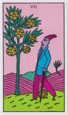 картинка Карты Таро "Kitty Kahane Tarot GB" AGM Urania, Германия / Таро "Китти Кахане" от магазина Gamesdealer.ru