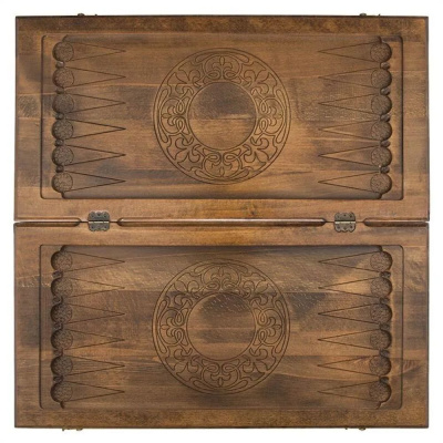 картинка Нарды резные "Узор-2", Ustyan от магазина Gamesdealer.ru