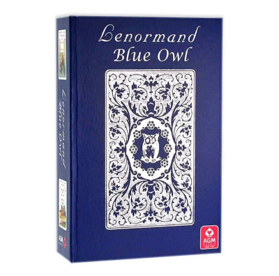 картинка Карты Таро "Mille Lenormand Blue Owl Premium Edition" / Колода Ленорман Синяя Сова Премиум Издание от магазина Gamesdealer.ru