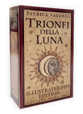 Карты Таро "TRIONFI DELLA LUNA" Reprint / Триумфы Луны TAROMANIA