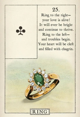 картинка Карты Таро "Blue Bird Lenormand" US Games / Ленорман "Синяя птица" от магазина Gamesdealer.ru