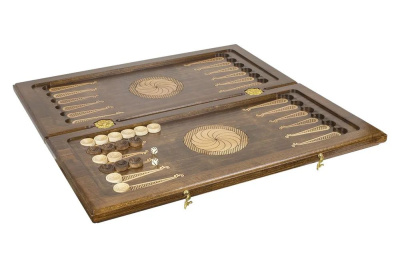 картинка Нарды резные "Тессера" 60, Ustyan от магазина Gamesdealer.ru