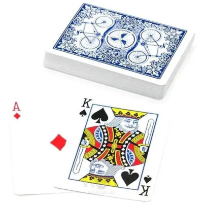 картинка Карты "Bicycle Standard League Back blue" от магазина Gamesdealer.ru