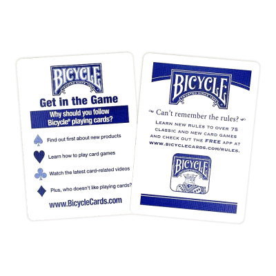 картинка Карты игральные Bicycle Standard комплект из двух колод, красные и синие от магазина Gamesdealer.ru