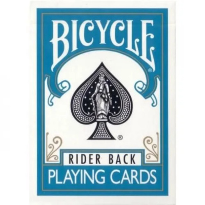 картинка Карты "Bicycle rider back standard poker playing cards Turquoise back" от магазина Gamesdealer.ru