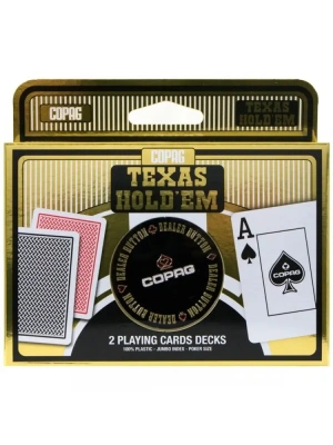 картинка Карты "Copag Texas Holdem Double Metal" от магазина Gamesdealer.ru