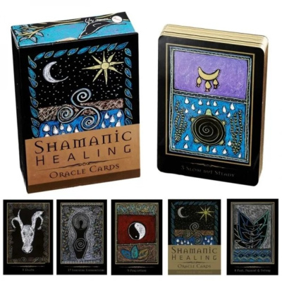 картинка Карты Таро "Shamanic Healing Oracle" Schiffer Publishing / Оракул Исцеляющие Энергии Шаманов от магазина Gamesdealer.ru
