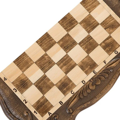 картинка Шахматы + нарды резные 50, am452, Mirzoyan от магазина Gamesdealer.ru