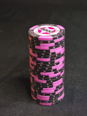 картинка Фишки для игры в покер Black Stars номиналом 5000 (25шт) от магазина Gamesdealer.ru