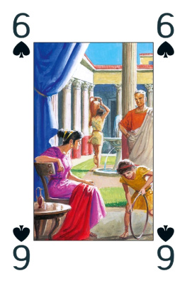 картинка Карты "Ancient Rome Playing Cards" Lo Scarabeo / Древний Рим, Игральные карты от магазина Gamesdealer.ru