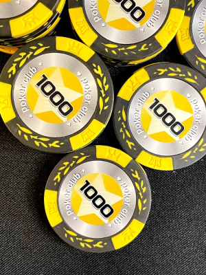 картинка Фишки для игры в покер Black Stars номиналом 1000 (25шт) от магазина Gamesdealer.ru