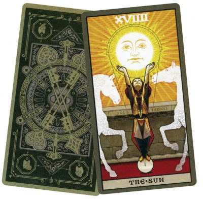 картинка Карты Таро "Keymaster Tarot" AGM Urania / Таро Хранителя Ключа от магазина Gamesdealer.ru