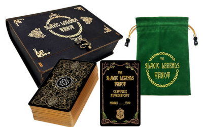 Карты Таро The Slavic Legends Tarot - LIMITED EDITION Size 14cm, Taroteca / Славянские Легенды, Лими