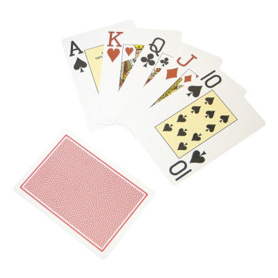 картинка Карты "Fournier no. 2800 jumbo index" 100% пластик от магазина Gamesdealer.ru