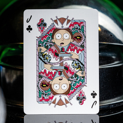 картинка Карты "Theory11 Rick and Morty Playing Cards" от магазина Gamesdealer.ru