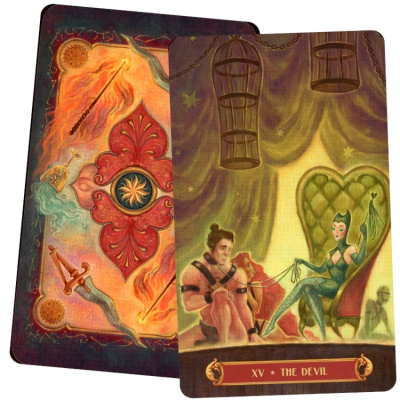 картинка Карты Таро "Cirque Du Tarot Cards" Llewellyn / Цирк Карт Таро от магазина Gamesdealer.ru