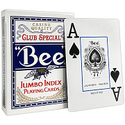 Карты "BEE JUMBO INDEX BLUE"