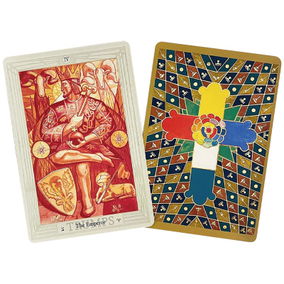 картинка Карты Таро "A.Crowley Thot Large Deck" US Games / Таро Тота Алистера Кроули большого формата от магазина Gamesdealer.ru