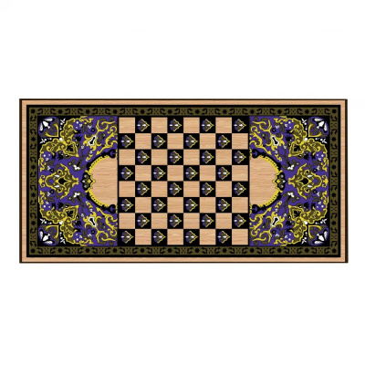 картинка Шахматы + нарды + шашки "Сирия Башня" средние от магазина Gamesdealer.ru