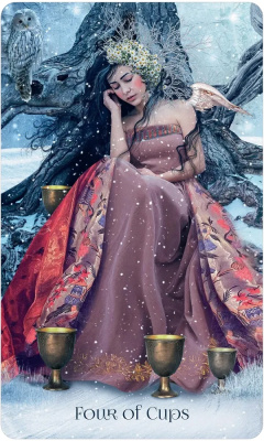 картинка Карты Таро "When Women Had Wings Tarot Deck" US Games / Когда у женщин были Крылья, Колода Таро от магазина Gamesdealer.ru