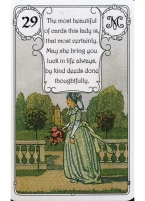 картинка Карты Таро "Mille Lenormand Red Owl" AGM Urania / Ленорман (Красная Сова) от магазина Gamesdealer.ru