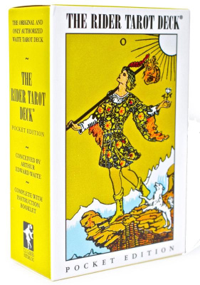 Карты Таро "Rider-Waite Tarot Deck-Pocket Edition" US Games / Карманное издание Райдер-Уэйта