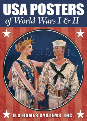 Карты "USA Posters of World Wars I and II Poker Deck"