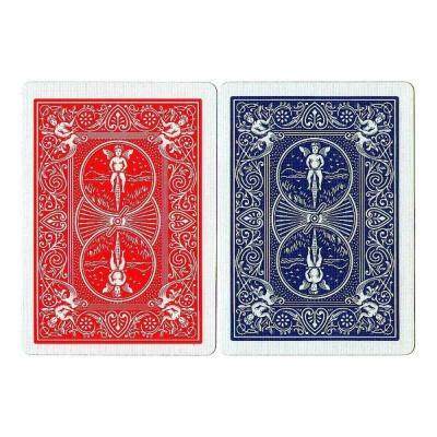картинка Карты "Bicycle Double Back Red/Blue" от магазина Gamesdealer.ru