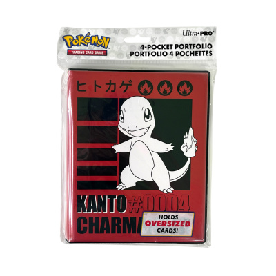 картинка Ultra PRO Charmander 4-pocket Portfolio For Pokemon TCG Папка для карточек Покемон на 40 карманов от магазина Gamesdealer.ru
