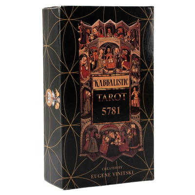 картинка Карты Таро "Kabbalistic Tarot 5781", Tarotmania / Таро Каббалистическое 5781 от магазина Gamesdealer.ru