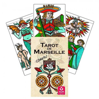картинка Карты Таро "Tarot de Marseille Convos French" AGM / Колода Марсельских Конвоев Французская от магазина Gamesdealer.ru