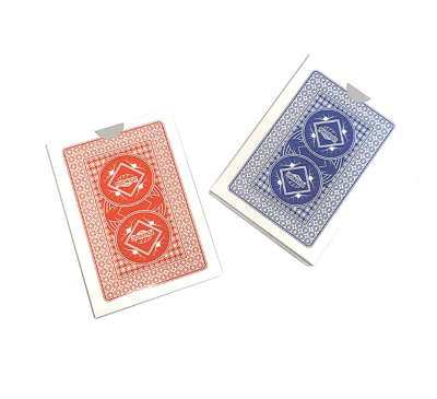 картинка Карты для покера "Poker Night Pro" red / blue 100% пластик от магазина Gamesdealer.ru