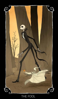 картинка Карты Таро "The Nightmare Before Christmas Tarot" Reprint / Кошмар Перед Рождеством TAROMANIA от магазина Gamesdealer.ru