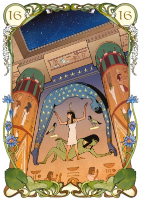 картинка Карты Таро "Egyptian Lenormand Oracle" Lo Scarabeo / Египетский Оракул Ленорман Открывает Карты от магазина Gamesdealer.ru