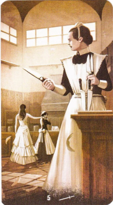 картинка Карты Таро "Tarot of Haunted House" Reprint / Таро Дом Призраков TAROMANIA от магазина Gamesdealer.ru