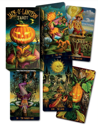 Карты Таро "Jack-o'-Lantern Tarot" Lo Scarabeo / Таро Джека Фонаря