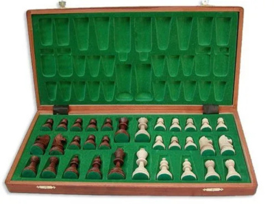 картинка Шахматы "Торнамент-6" 52 см маркетри, Madon (деревянные, Польша) от магазина Gamesdealer.ru