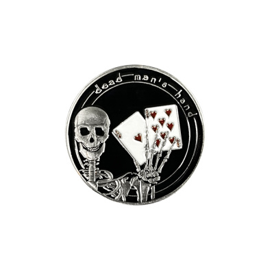 картинка Карт-протектор Card Guard "Dead man's hand (silver)" от магазина Gamesdealer.ru