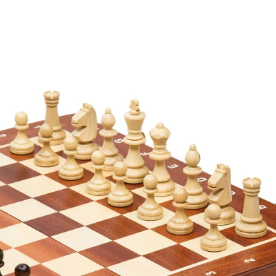 картинка Шахматы "Олимпик 35", маркетри, Madon от магазина Gamesdealer.ru