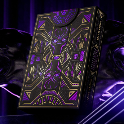 картинка Карты "Theory11 Black Panther Playing Cards" от магазина Gamesdealer.ru