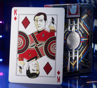 картинка Карты "Theory11 Star Trek Light Edition Playing Cards"  магазин Gamesdealer.ru являющийся официальным дистрибьютором в России  картинка Карты "Theory11 Star Trek Light Edition Playing Cards"  от магазина Gamesdealer.ru