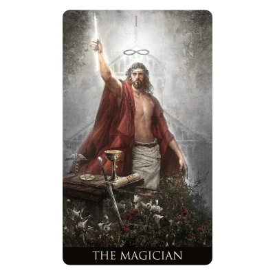 картинка Карты Таро "Heaven & Earth Tarot Mini" Lo Scarabeo / Мини-расклад Таро "Небо и Земля" от магазина Gamesdealer.ru