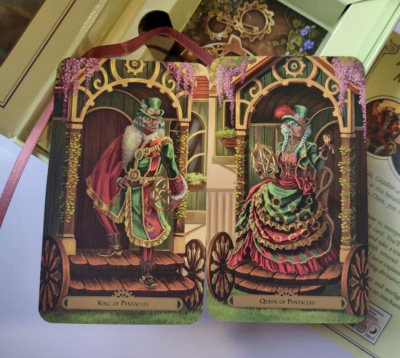 картинка Карты Таро "Steampunk Faerie Tarot Cards" Llewellyn / Таро Фейри в стиле Стимпанк от магазина Gamesdealer.ru
