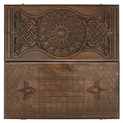 картинка Нарды резные "Орнамент-1", Ustyan от магазина Gamesdealer.ru