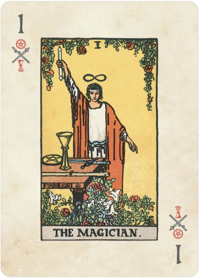 картинка Карты Таро "Rider Waite Playing Card Deck" US Games / Колода Карт Райдера-Уэйта для покера от магазина Gamesdealer.ru